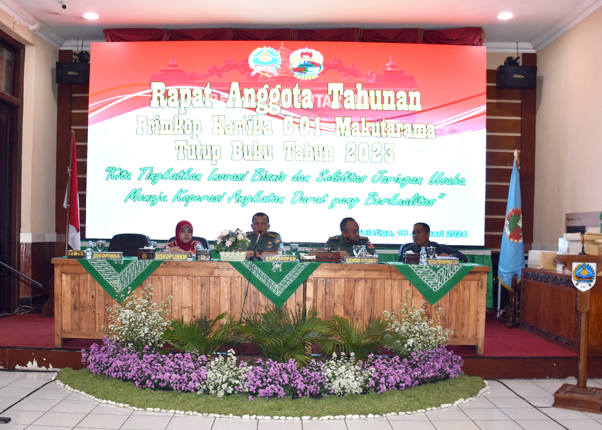 RAT ke-2 Tutup Buku Tahun 2024 Primkop Kartika C.01 Makutarama